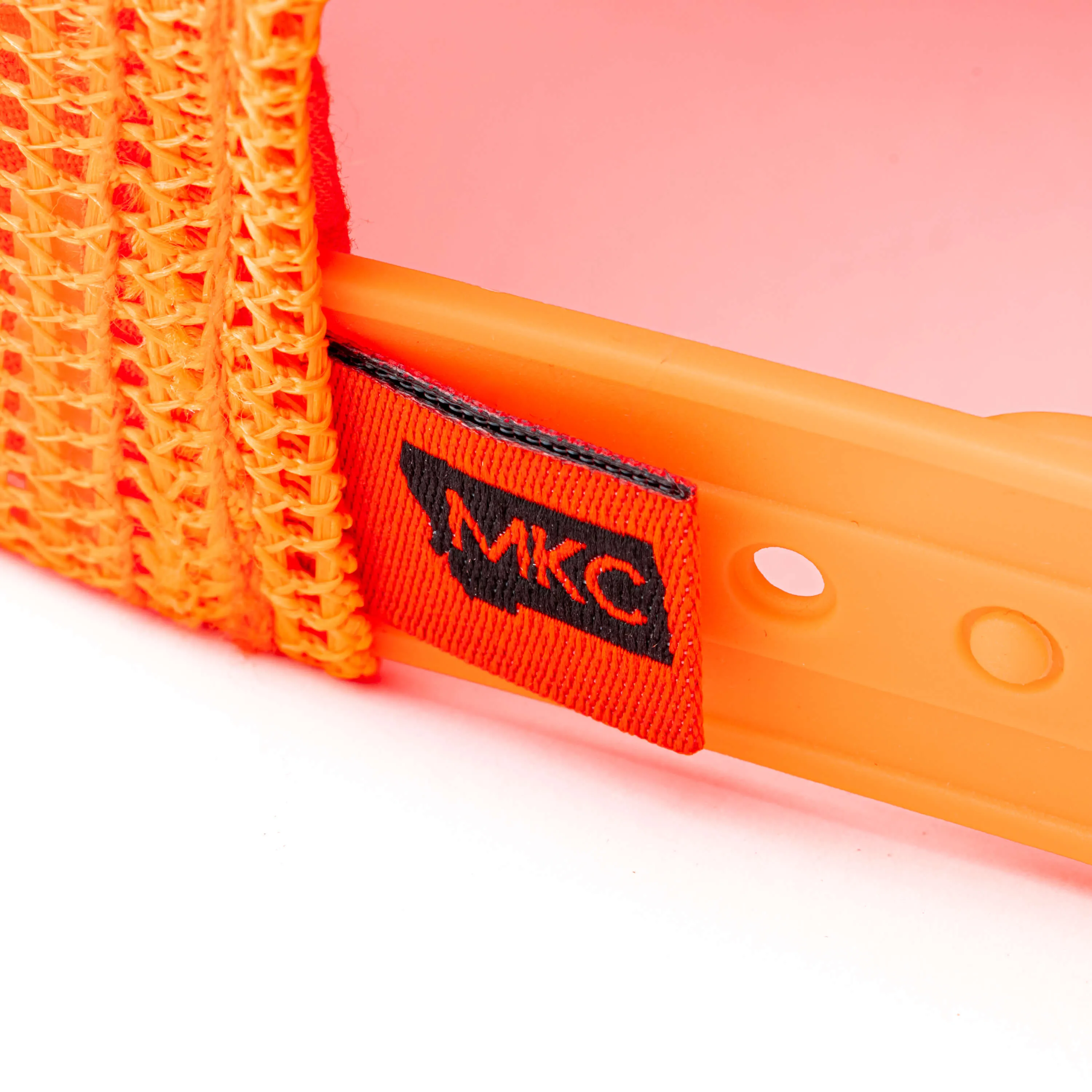 BLAZE ORANGE MKC LOGO HAT