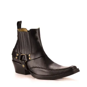 Brunello's The Knox Boot in Black