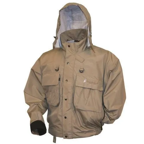 Frogg Toggs Hellbender Fly - Wading Jacket Stone - Medium