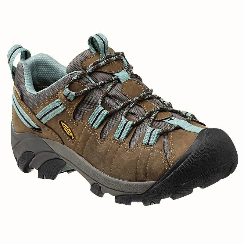 Keen Women's WP Targhee II Black Olive/Blue 1012244