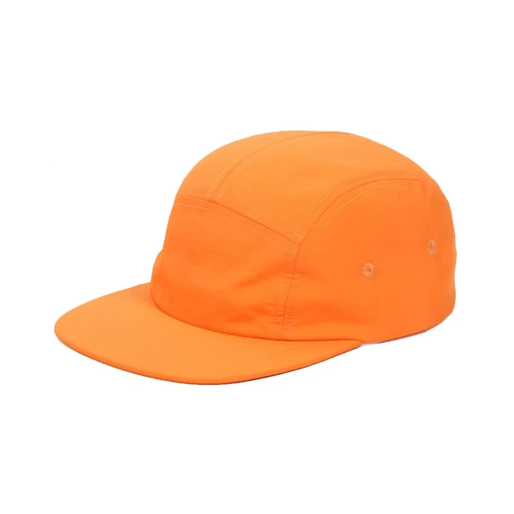 Low Profile 5 Panel Hat Cap Waterproof Golf Camp Fishing Lightweight Jockey Flat Bill YZ20114