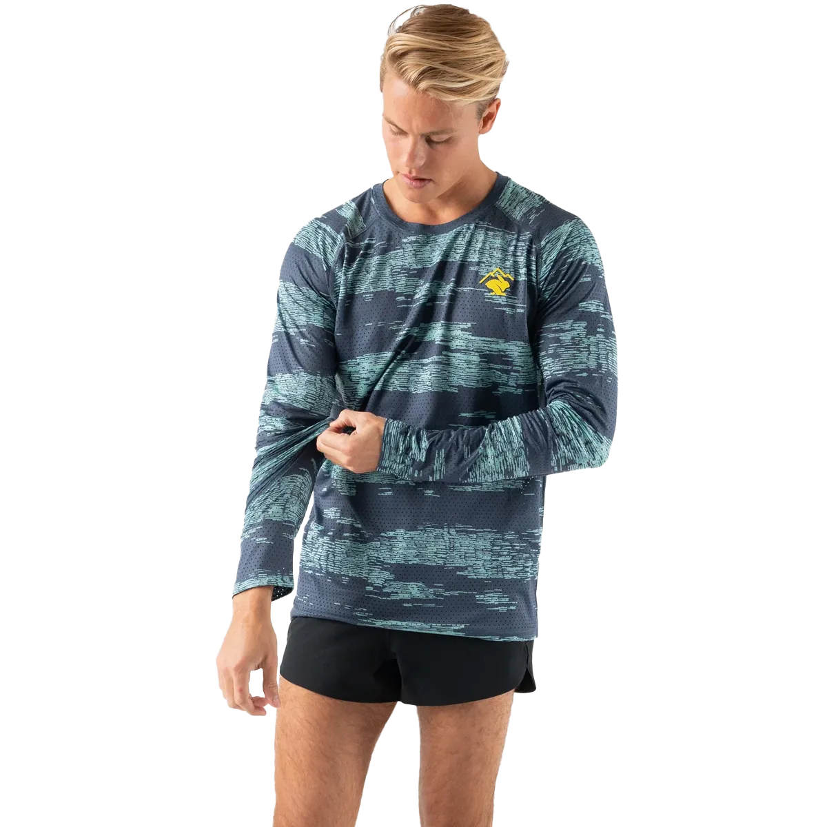 Men's EZ Tee Perf Long Sleeve Trail