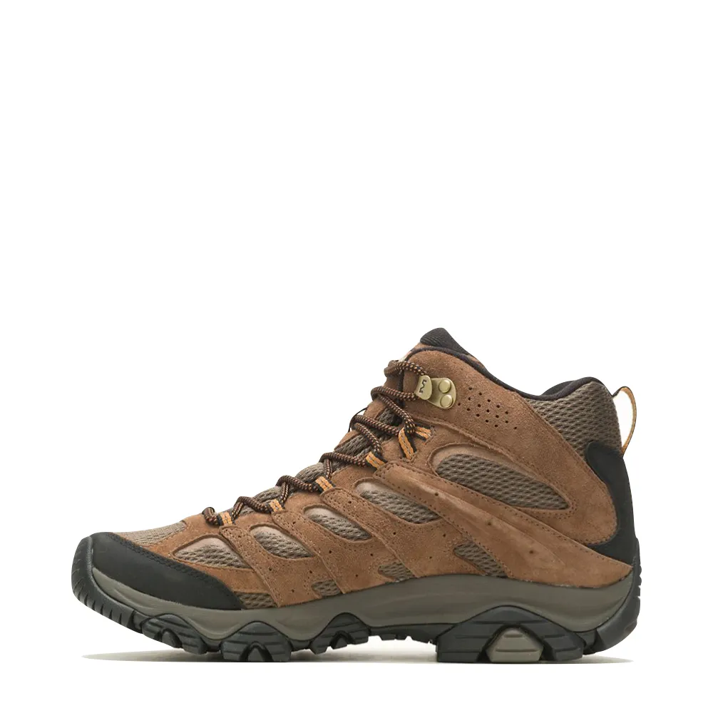 Merrell Men's Moab 3 Mid Waterproof Hiking Boots (Earth Brown)