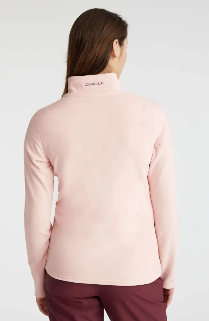 Oneill Womens Jacks Full Zip Fleece Peach Whip