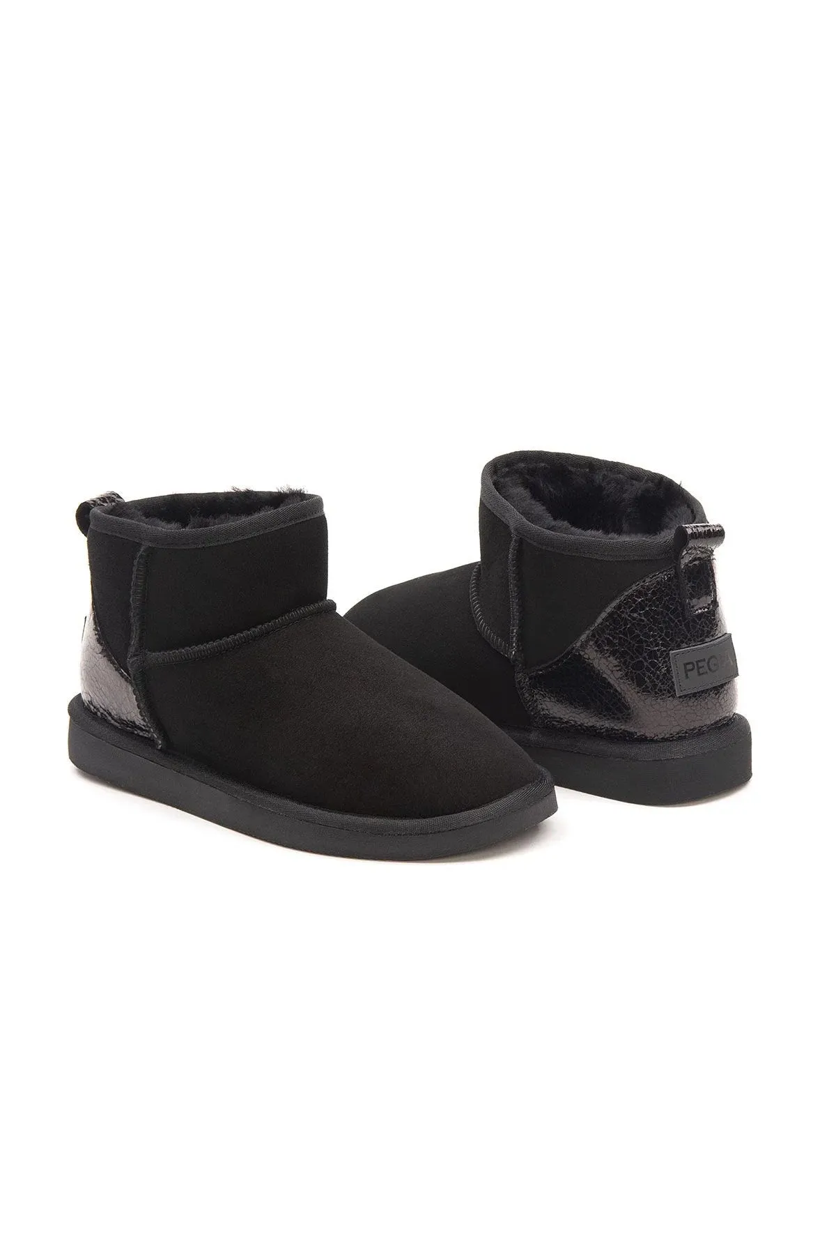 Sheepskin Women's Mini Boots 191133 Black