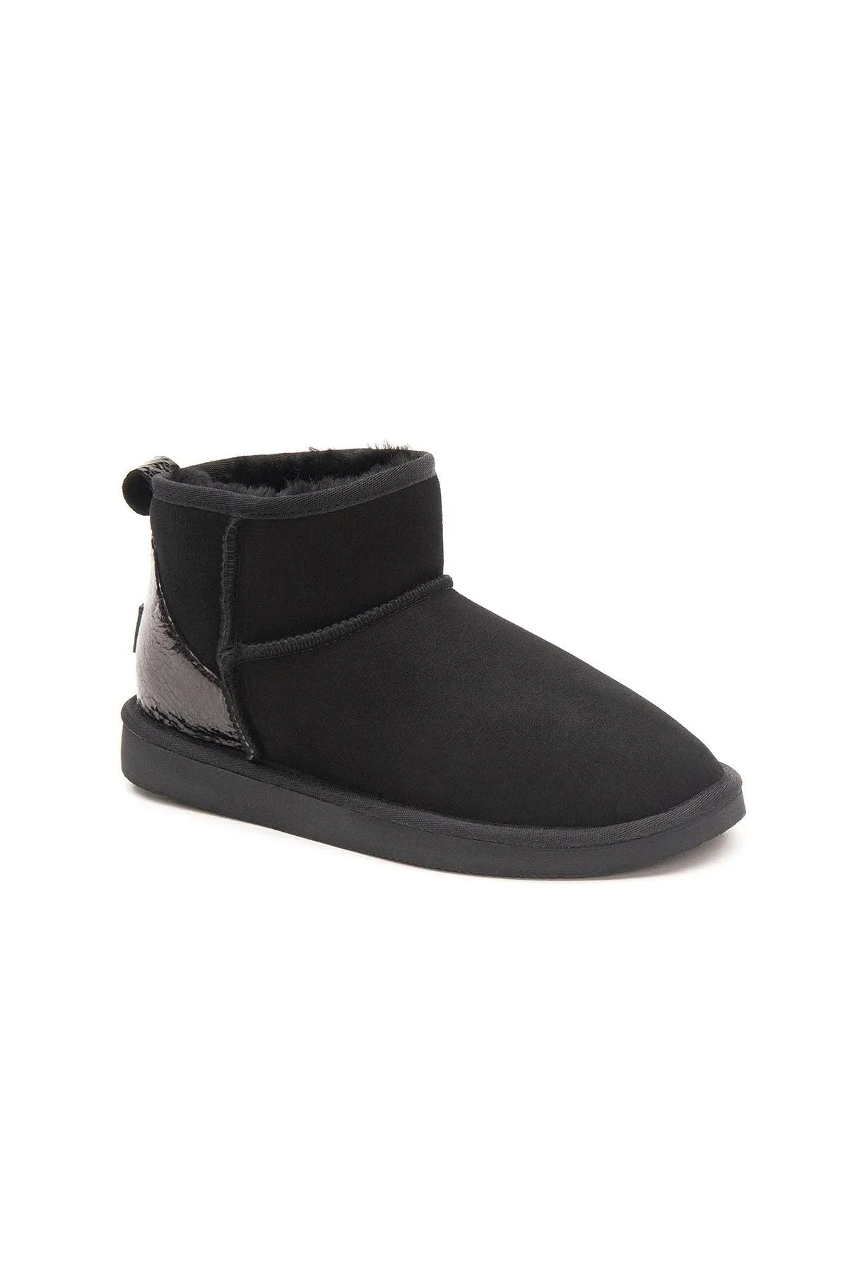 Sheepskin Women's Mini Boots 191133 Black