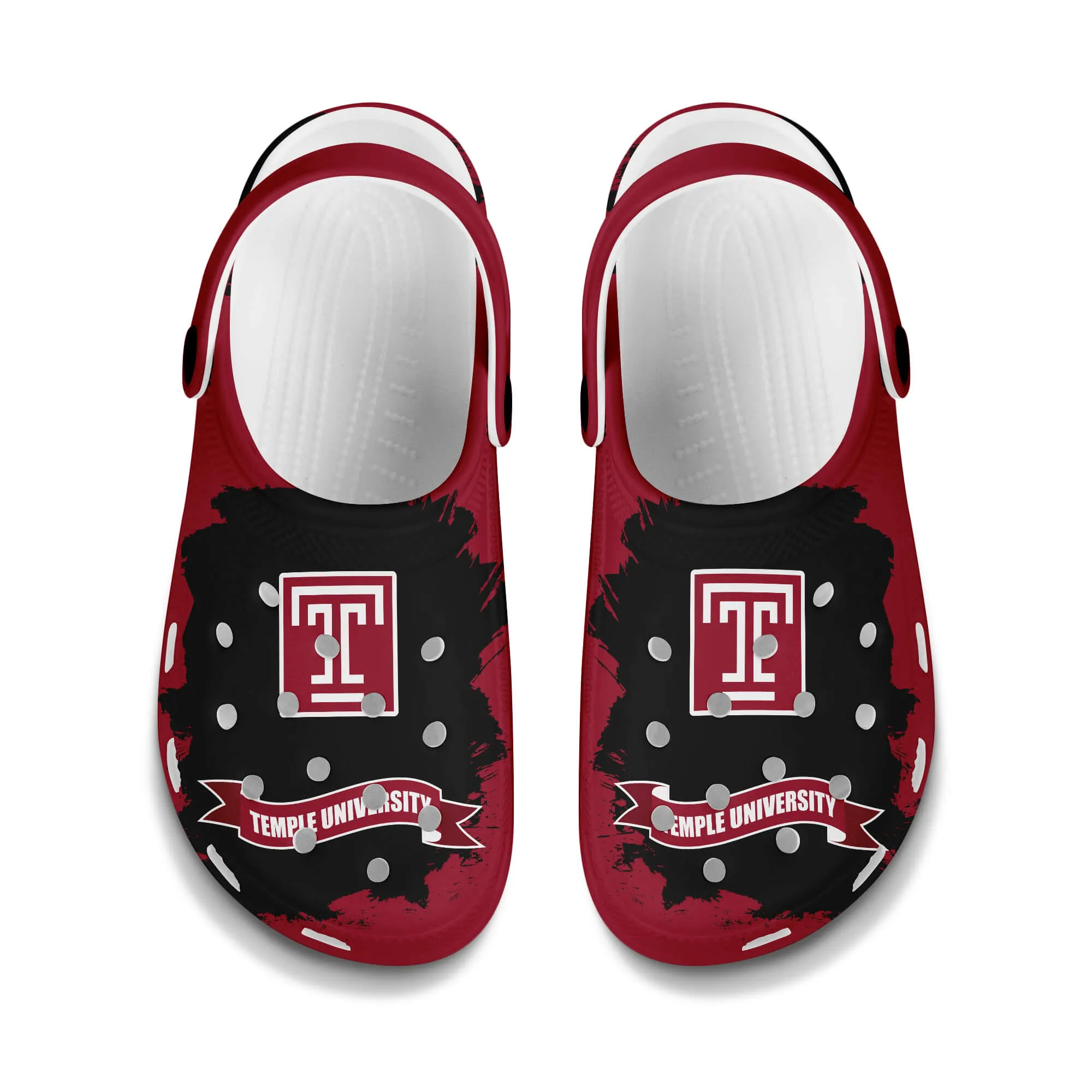 Temple University Men's Clogs