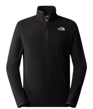 The North Face 100 Glacier 1/4 Zip Mens TNF Black